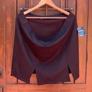 New, black Forever 21 skirt.